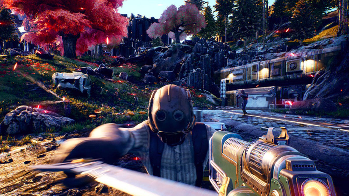 The Outer Worlds The Outer Worlds is a 2019 action role-playing game developed by Obsidian Entertainment and published by Private Division. The game was released for P...